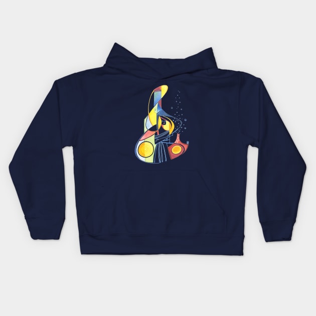 Song Kids Hoodie by Alina Chau